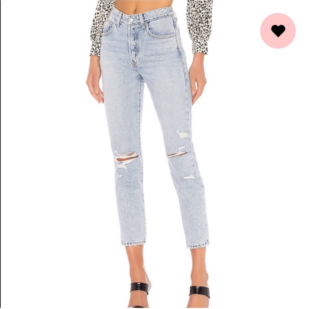 Revolve Lovers + Friends Light Blue Denim